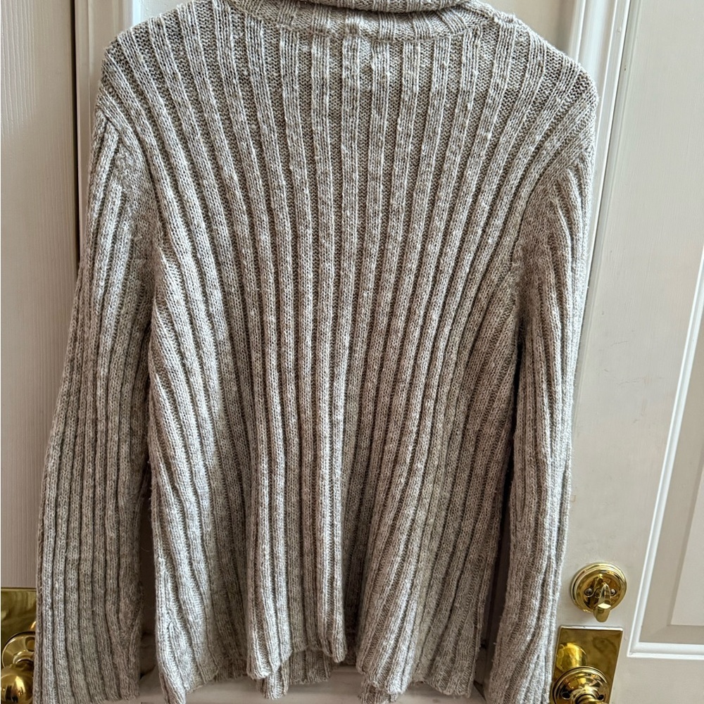 Cold water Creek Ribbed Turtleneck Sweater - Picture 7 of 9